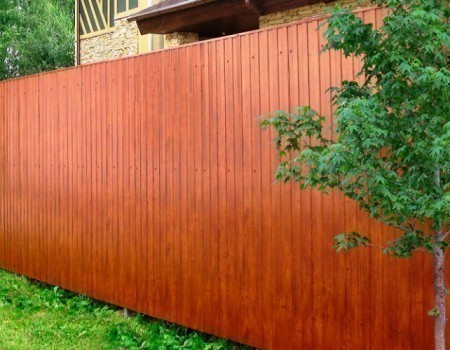 Возможные комплектации забора и цены