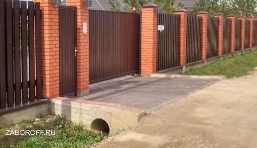Фото забора 7