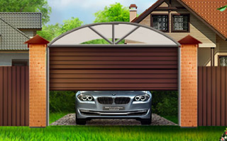 Секционные автоматические ворота