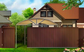 Откатные автоматические ворота